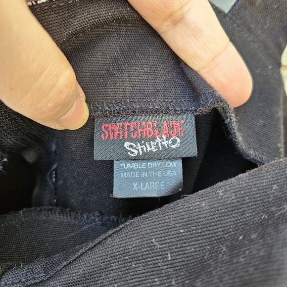 Modcloth Switchblade Stiletto sugar skull print pinup style dress XL - Picture 4 of 5